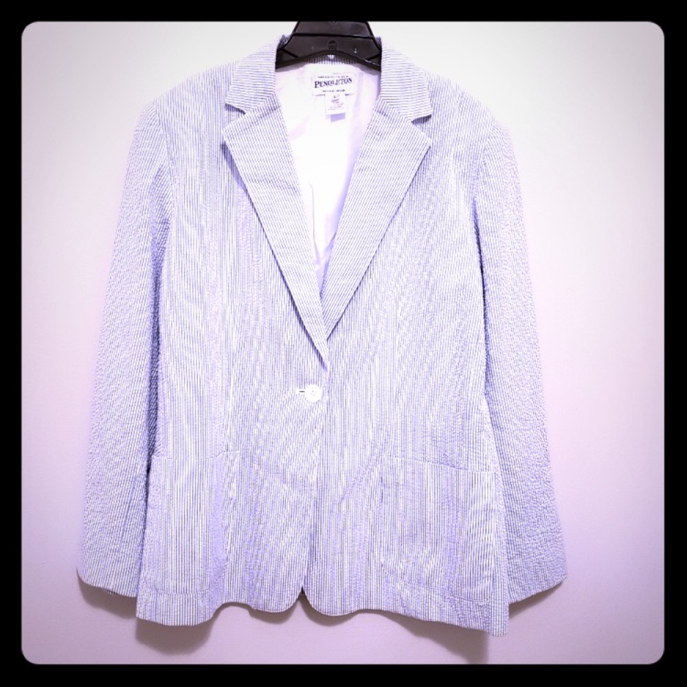 Pendleton / Seersucker Blazer